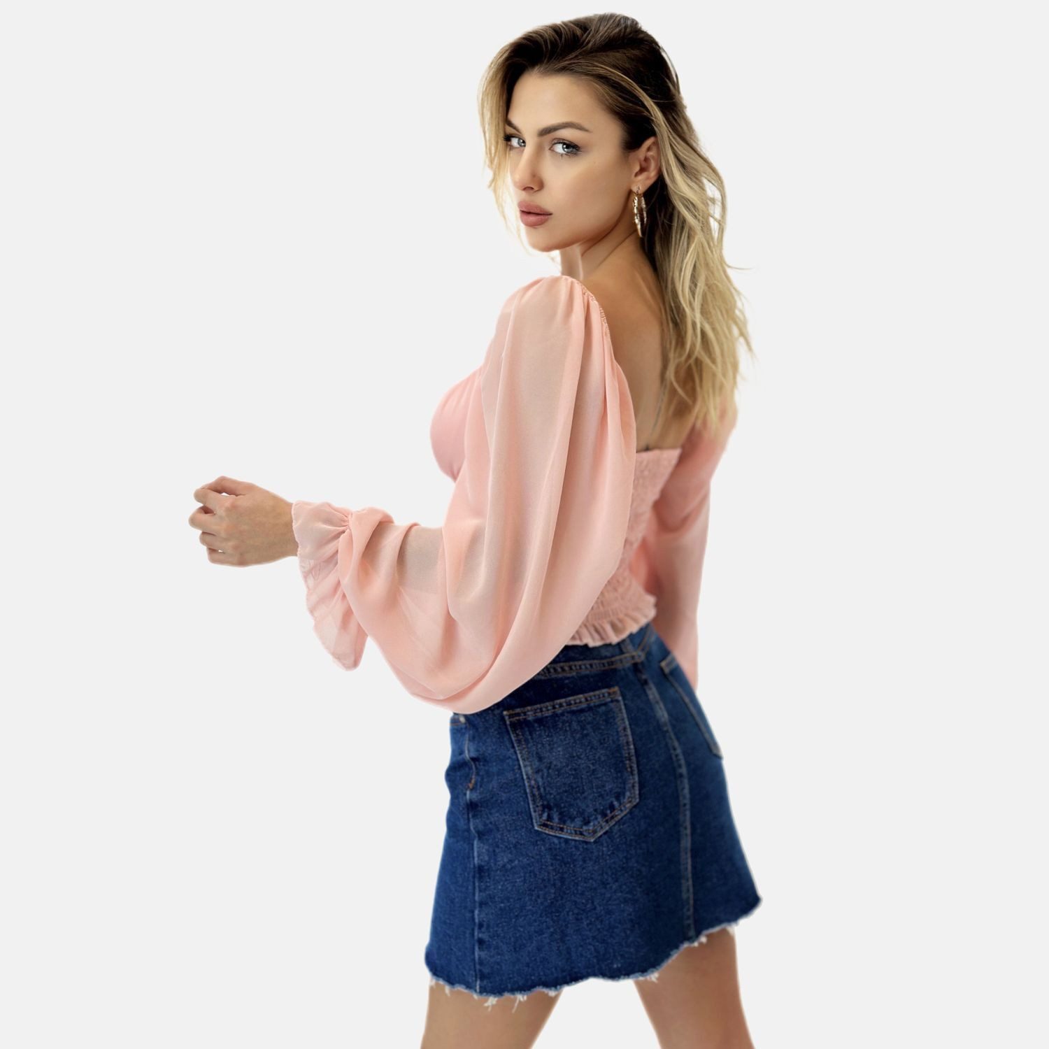 Elara Blusentop Damen Oberteil