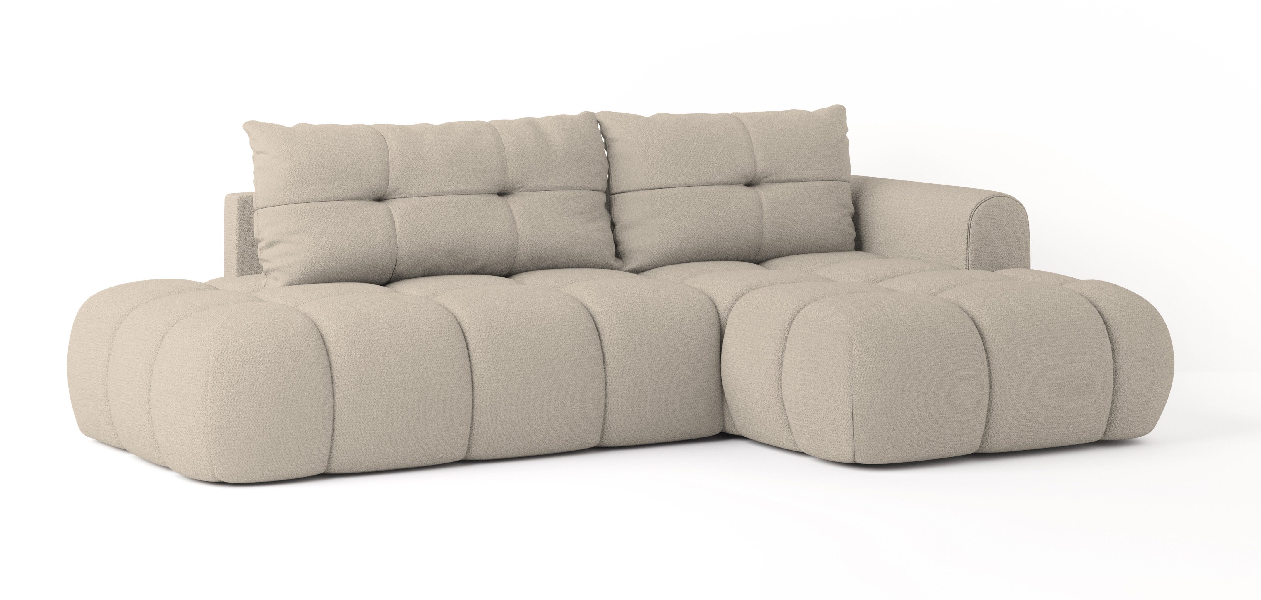 Masseno Ecksofa FLUMA mit Schlaffunktion L-Form, günstig online kaufen