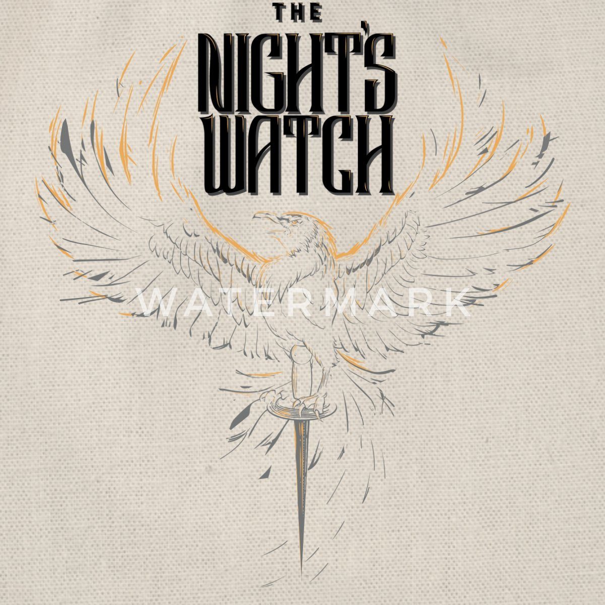 Spreadshirt Turnbeutel Game Of Thrones The Night's Watch Nachtwache Turnbeutel (1-tlg)
