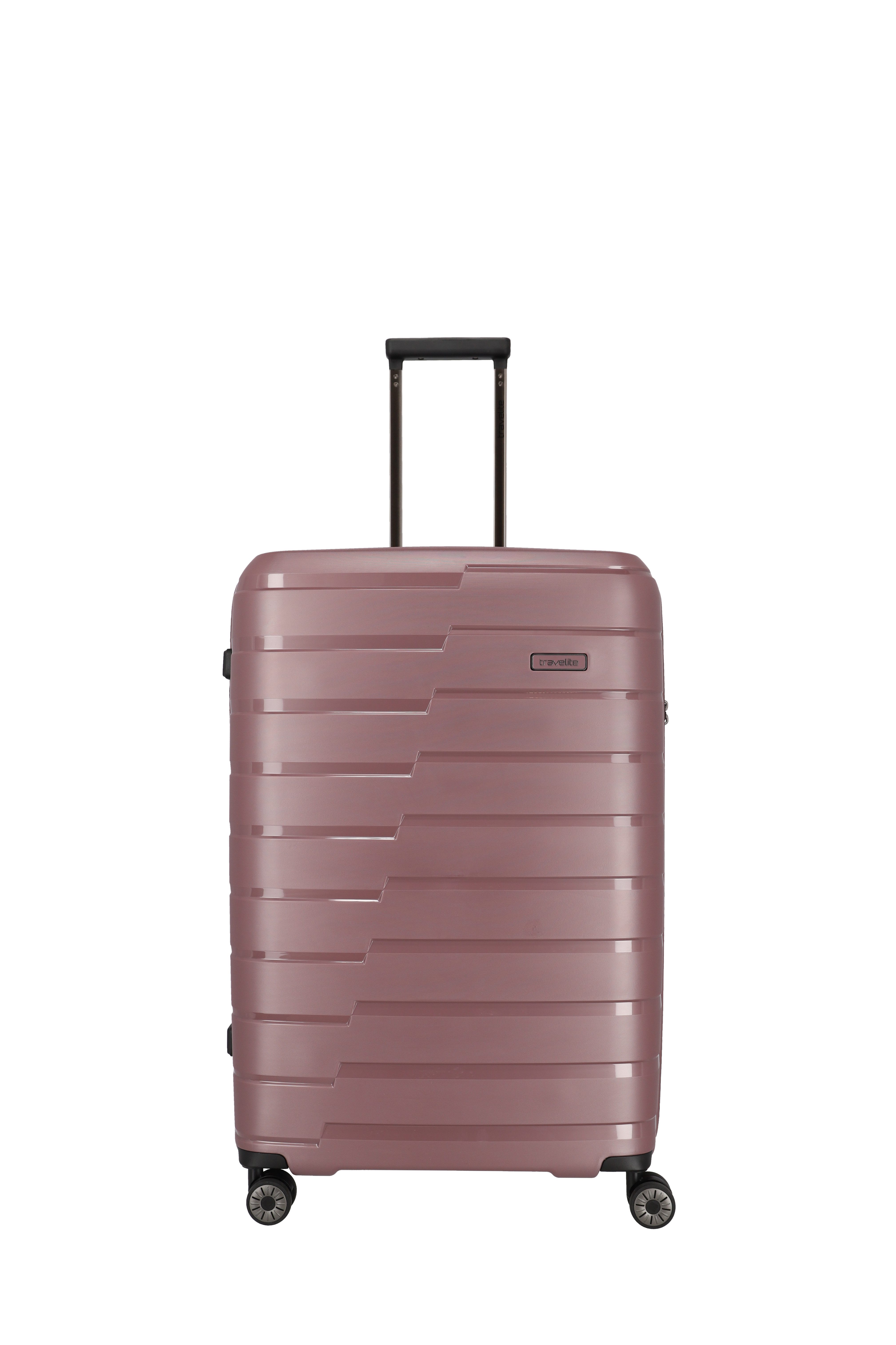 travelite Trolley AIR BASE Reisekoffer Hartschale, 4 Rollen, kratzresistenter Oberfläche und cleverer Innenaufteilung