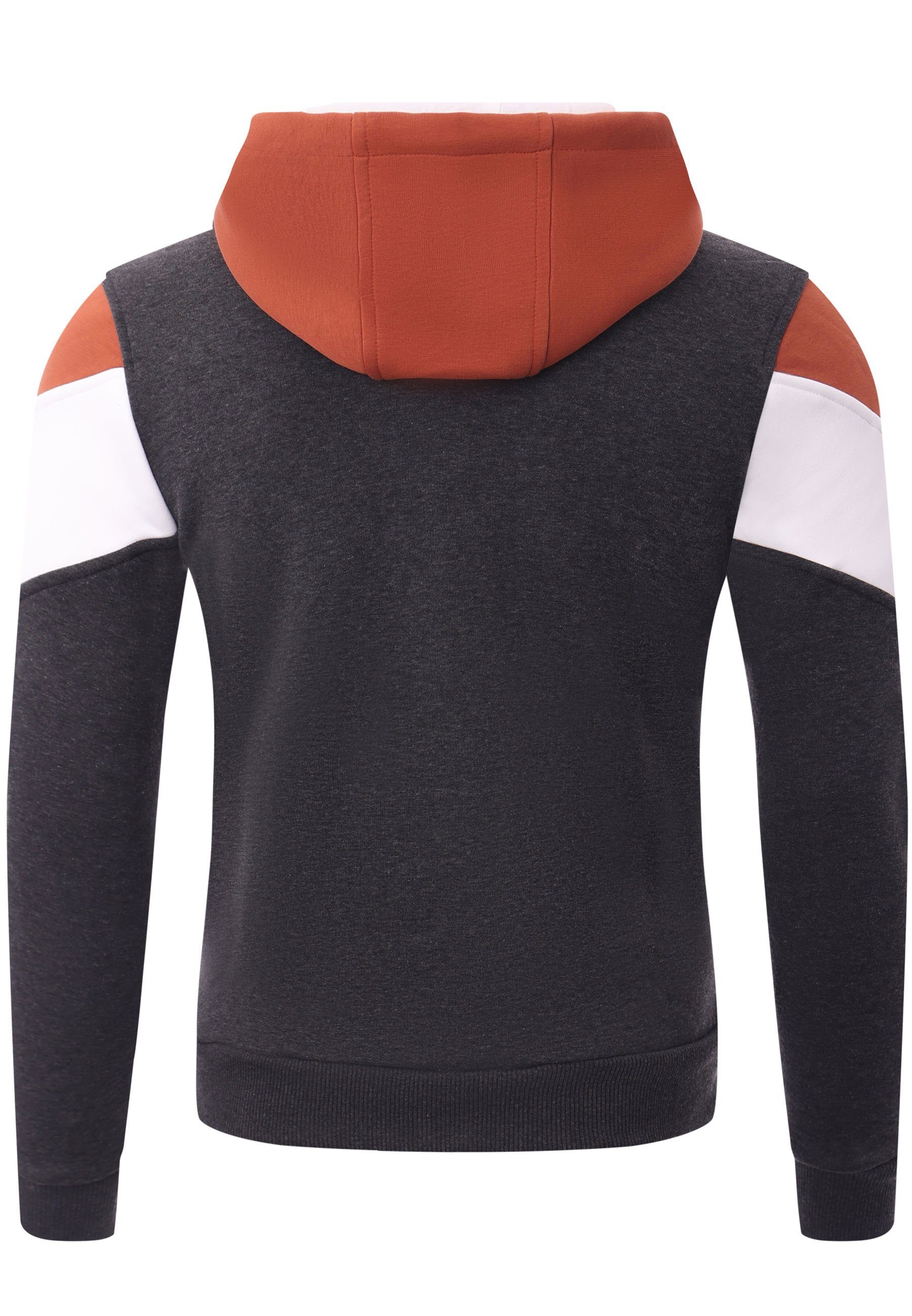 Reslad Sweatjacke Reslad Sweatjacke Zipper RS-1007 (1-tlg) Winter-Pullover günstig online kaufen