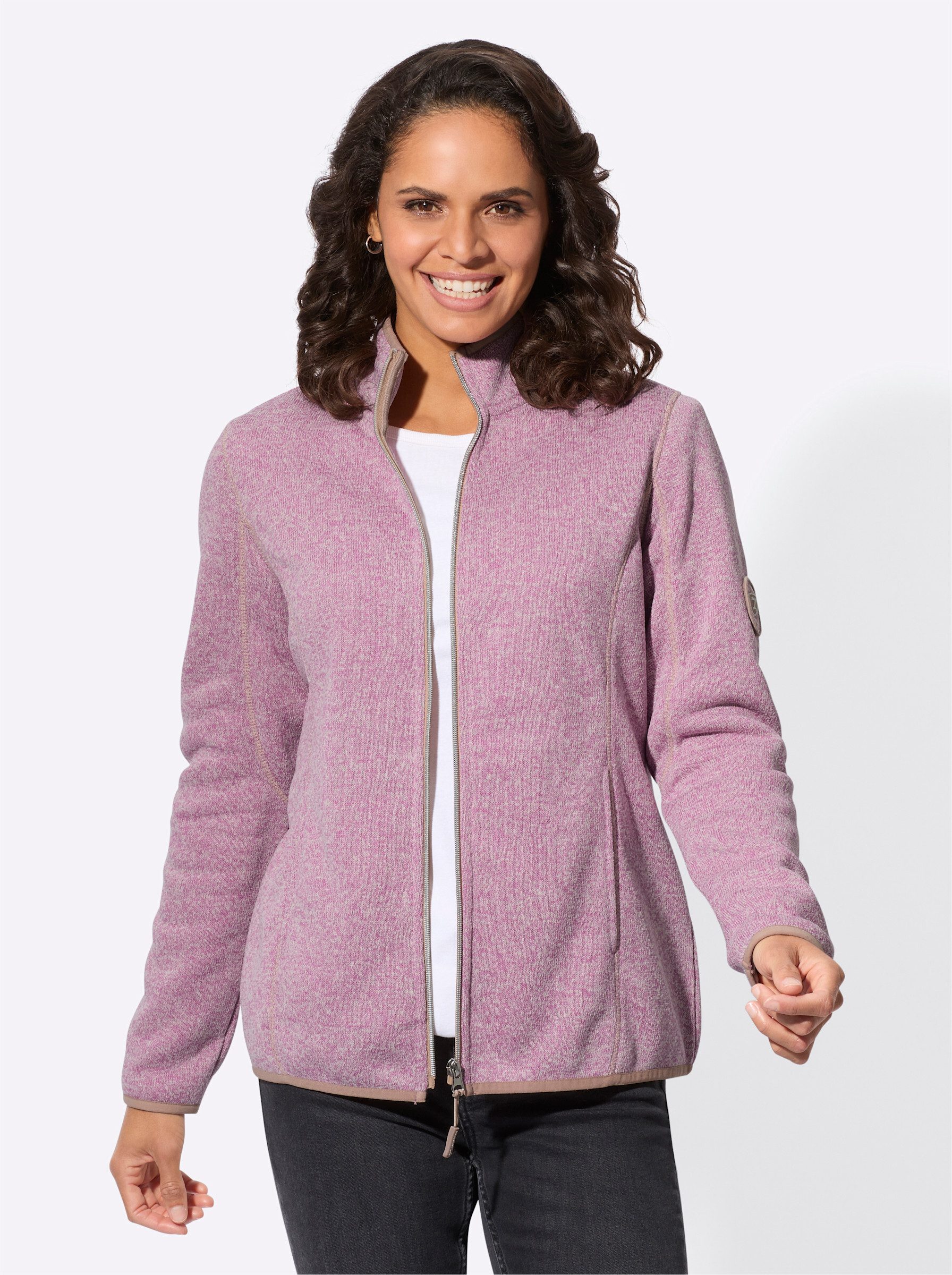 Witt Fleecejacke Strickfleece-Jacke . günstig online kaufen