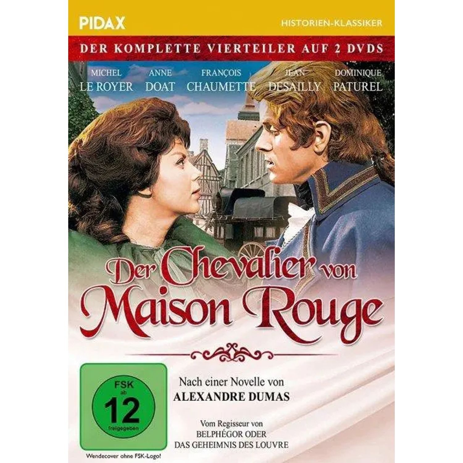 DVD Der Chevalier von Maison Rouge
