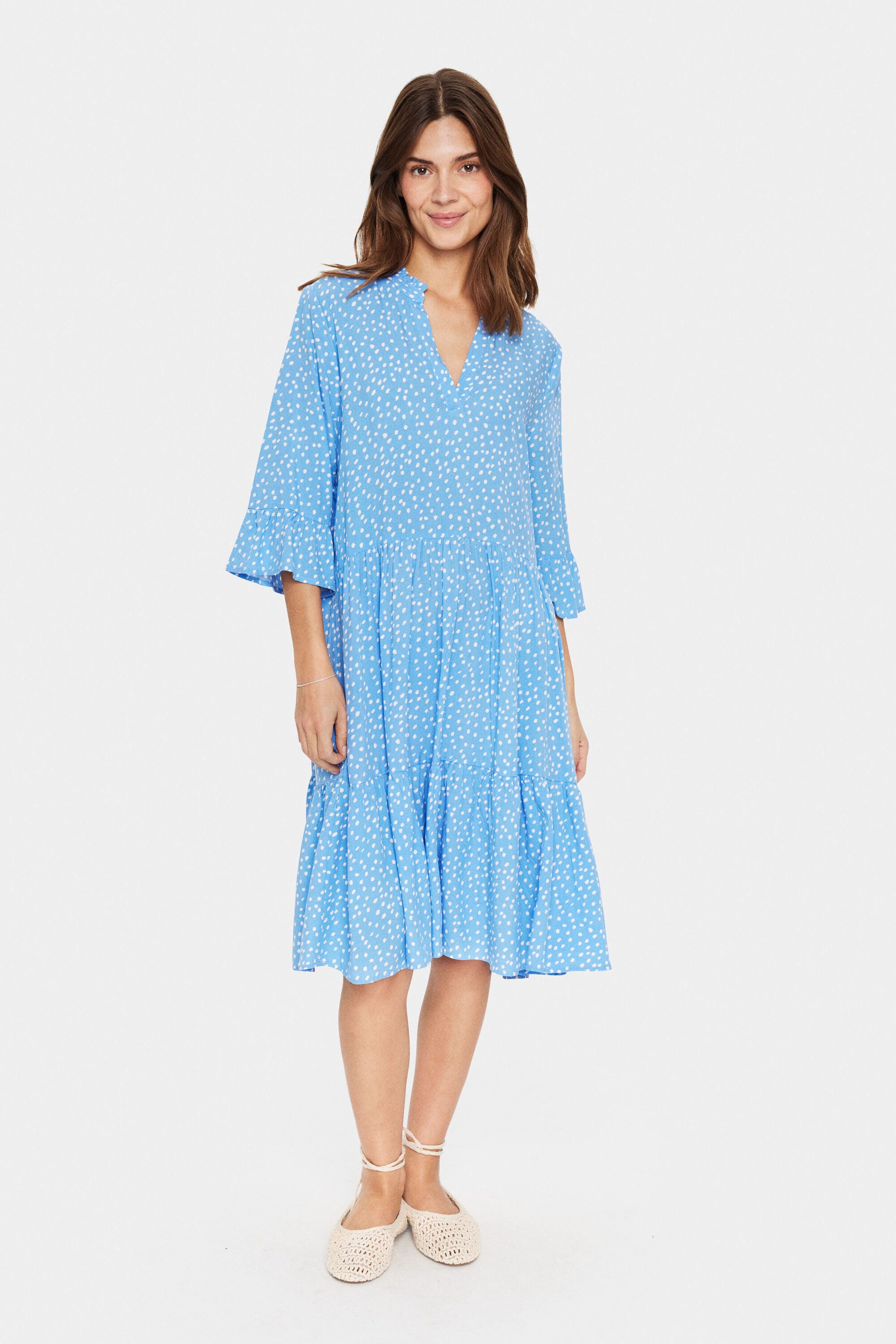 Saint Tropez Blusenkleid Kleid EdaSZ – Bild 4 von 5