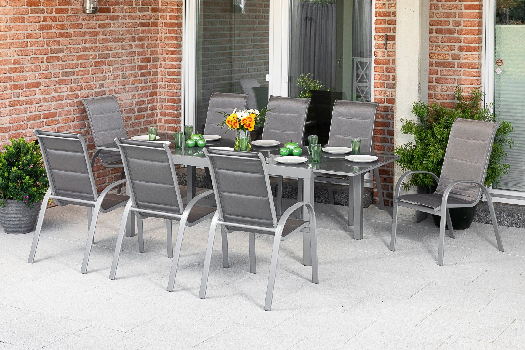 MERXX Garten-Essgruppe Amalfi di lusso, (9-tlg), günstig online kaufen