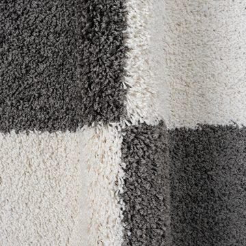 Hochflor-Teppich Milano 1250, Sanat, rund, Höhe: 30 mm, Hochflor, Wohnzimmer, Schlafzimmer, fussbodenheizungsgeeignet