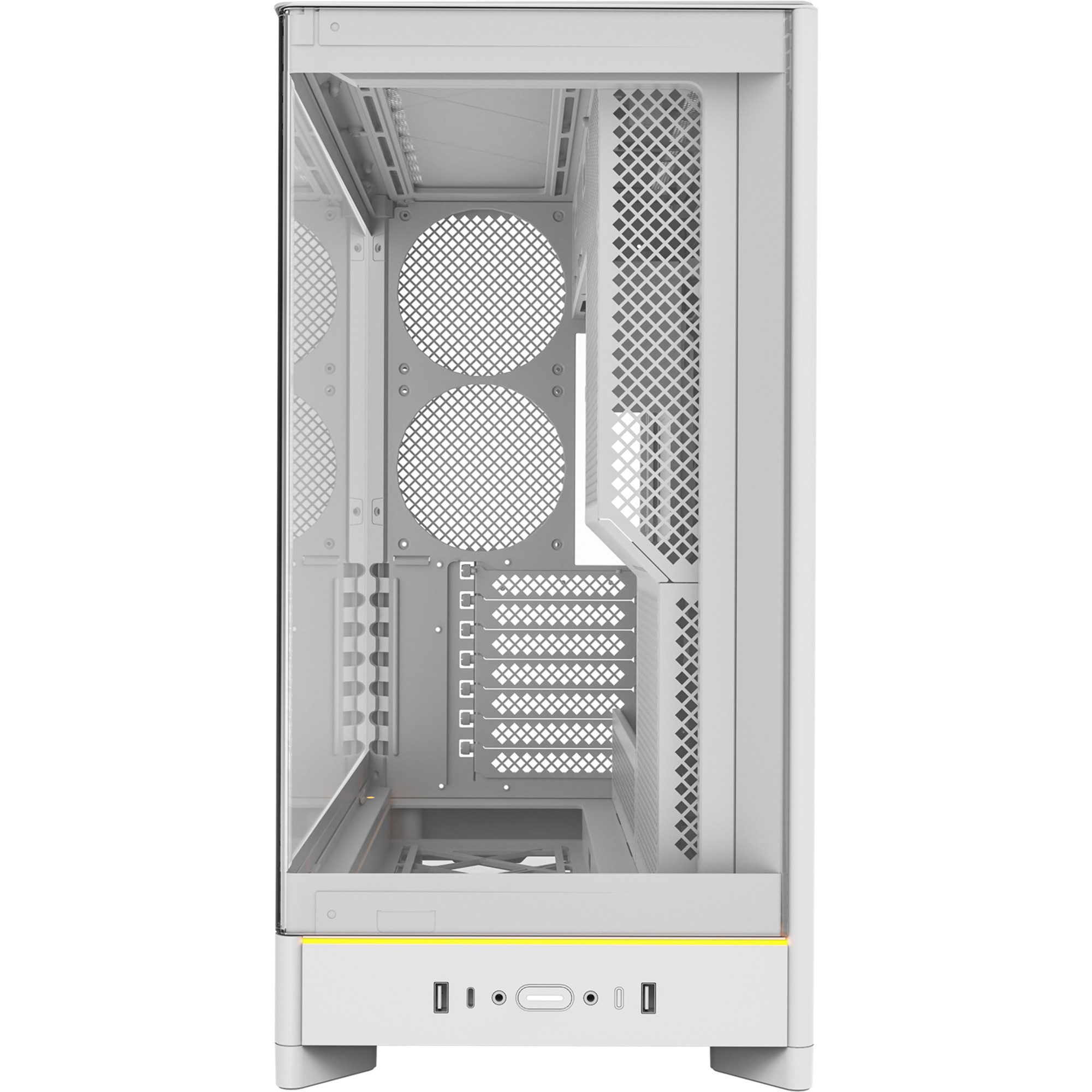 MONTECH PC-Gehäuse Montech HS02, Tower-Gehäuse, (Tempered Glass x 2)