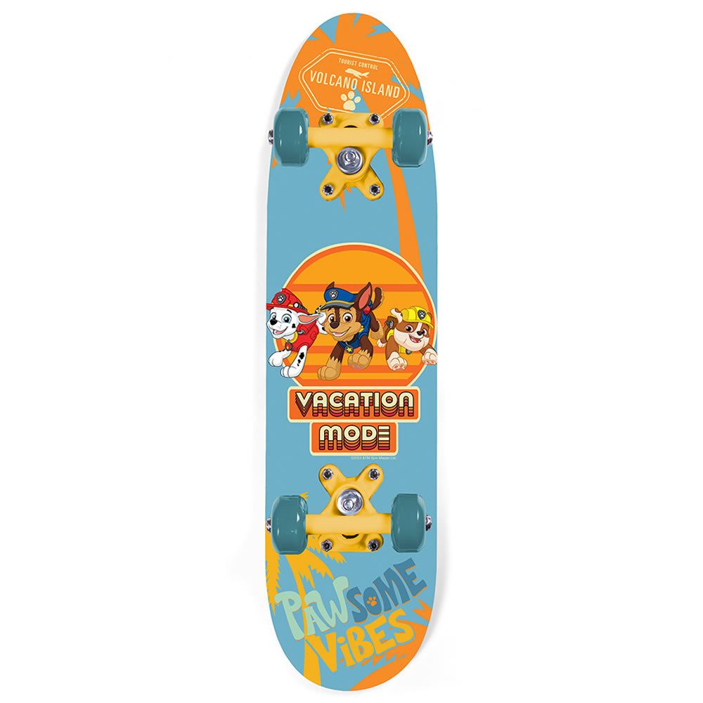 PAW PATROL Skateboard 61 cm – Kinder Holz Skateboard 24 Zoll Funboard, Kinder Skateboard, rutschfeste Oberfläche, 9-lagiges Ahornholz