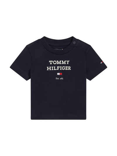 Tommy Hilfiger T-Shirt BABY TH LOGO TEE S/S mit großem Logo