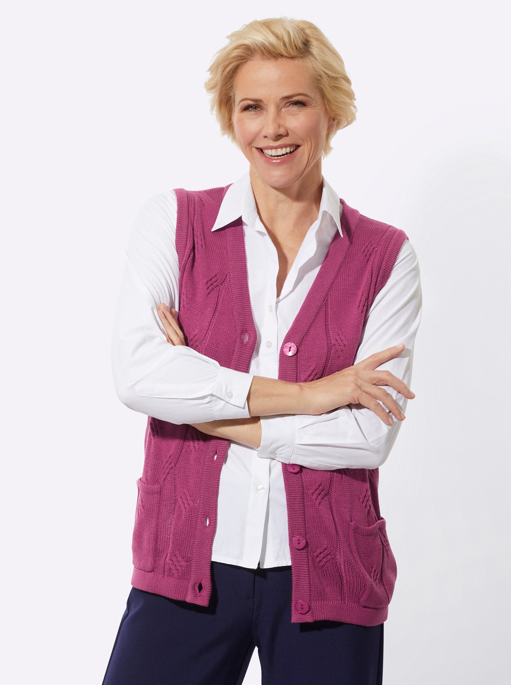 Classic Strickweste günstig online kaufen