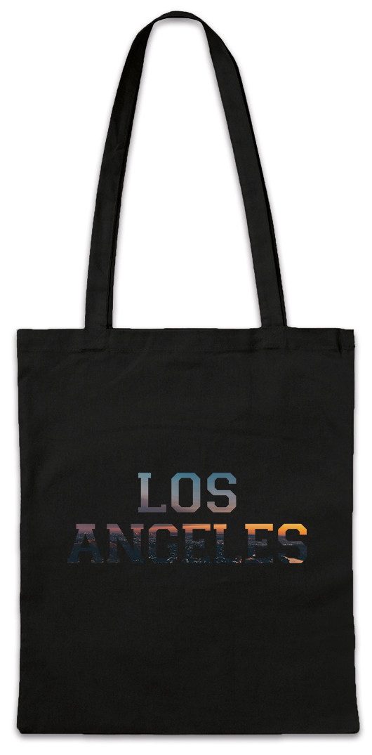 Urban Backwoods Beuteltasche Los Angeles Stofftasche California Kalifornien Venice LA Beach Skyline (1-tlg), Stadt City Hollywood United