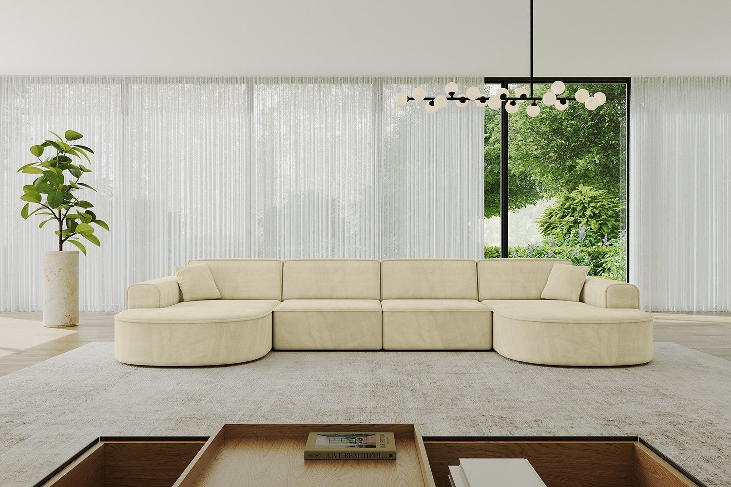 ALTDECOR Wohnlandschaft MARI-U2, Sofa Praktische Bequeme günstig online kaufen