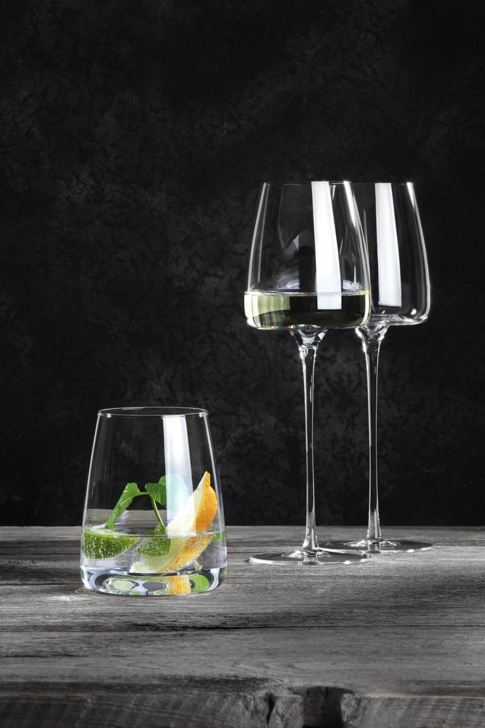 ZIEHER Glas Zieher Vision Side Trinkglas 2er-Set, Glas