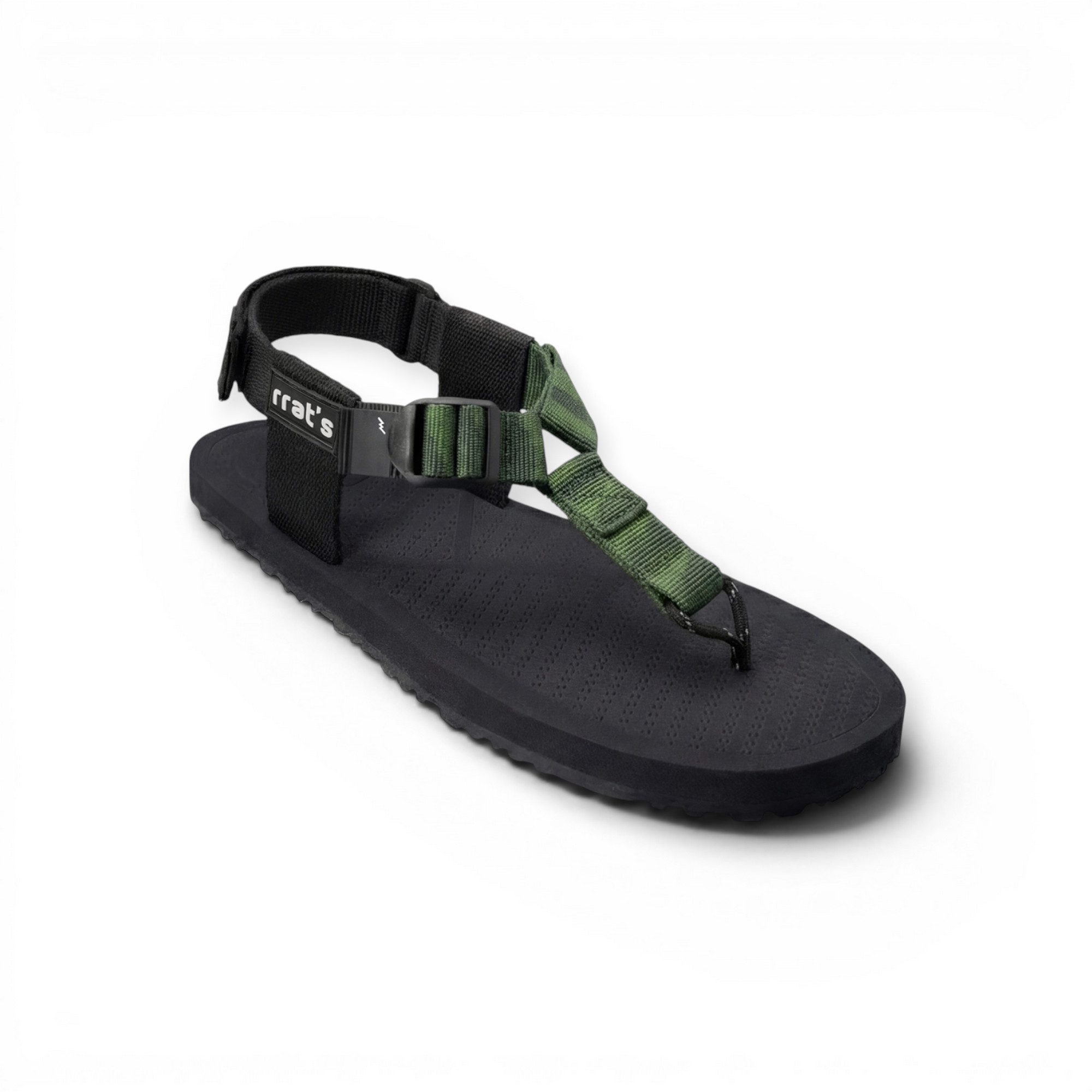 rrat's rrats Y-Mountain dunkelgrün/schwarz Herren Sandale