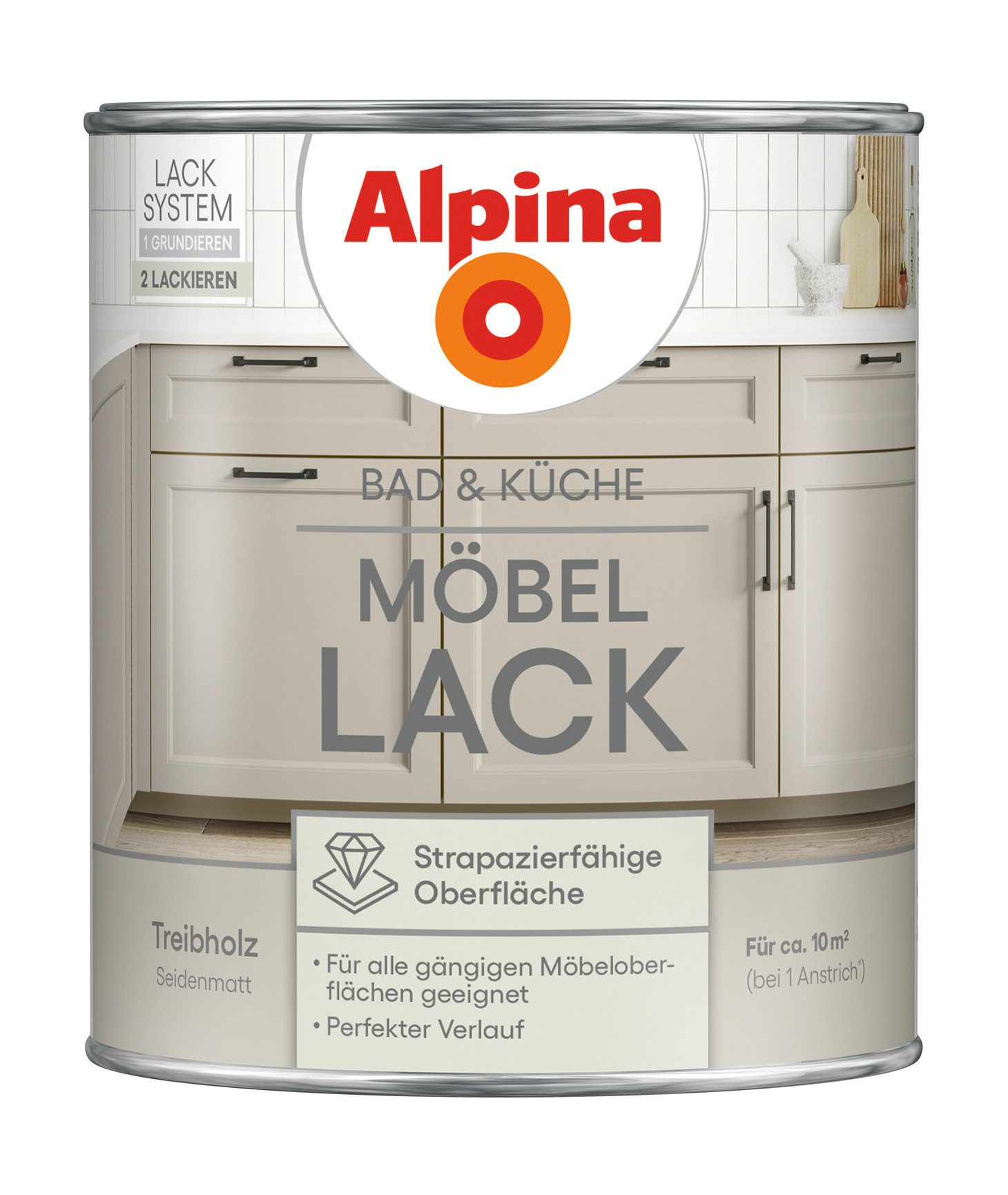 Alpina Lack Alpina Bad & Küche Möbel-Lack
