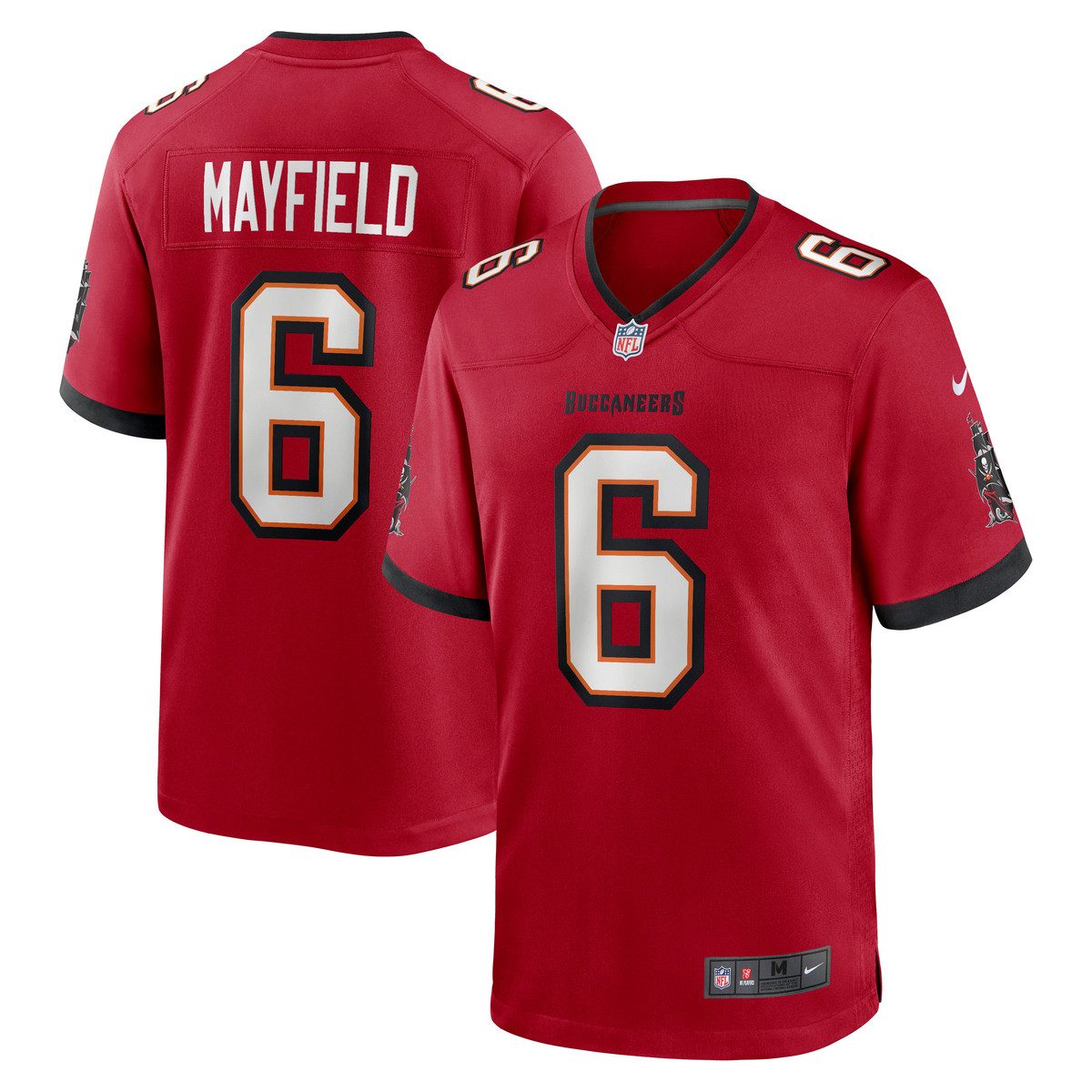 Footballtrikot Nike Trikot Tampa Bay Buccaneers NFL Home Jersey Mayfield 6