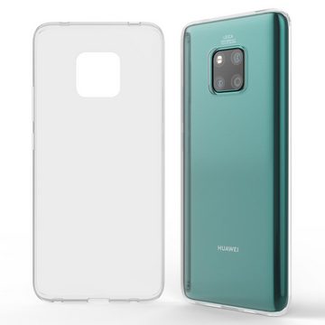 Nalia Smartphone-Hülle Huawei Mate 20 Pro, Klare Silikon Hülle / Extrem Transparent / Durchsichtig / Anti-Gelb
