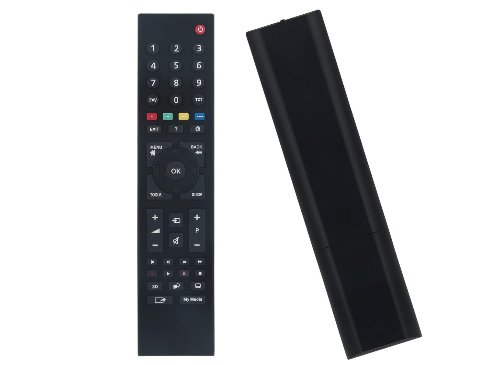 azurano Ersatz für GRUNDIG RC3214802/01 RC3214802 TS1187R-1 313923828011 Universal-Smart-TV-Fernbedienung