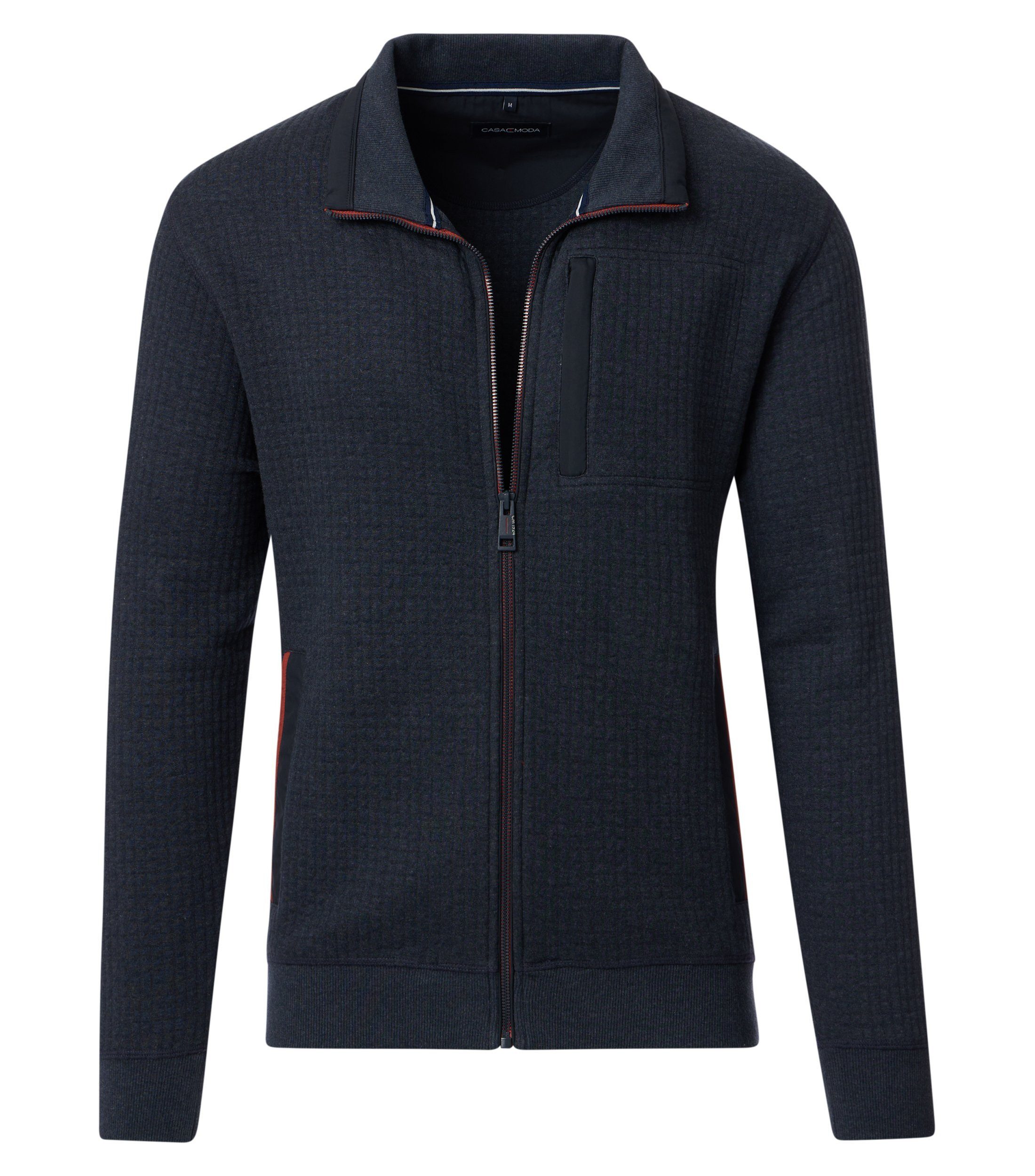 Sweatjacke CASAMODA Sweatjacke uni