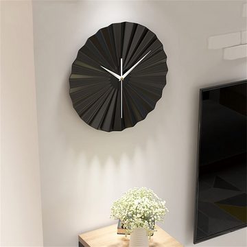 Dekorative Wanduhr Wanduhr stille Wanduhr, moderne Wanduhr aus Eisen, dekorative Uhr (Für die Wanddekoration im Wohnzimmer Uhr)