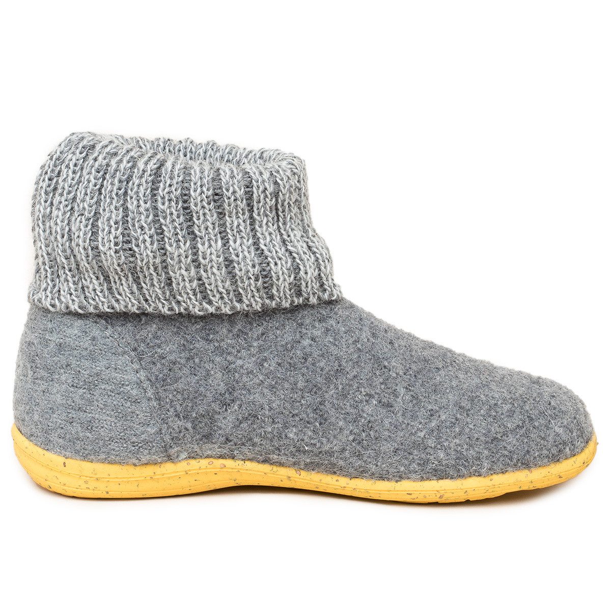 Gottstein Alpine Boot RU Hüttenschuhe (1-tlg) Hüttenschuh - Hausschuh mit optimaler Passform, Wasserfeste Sohle