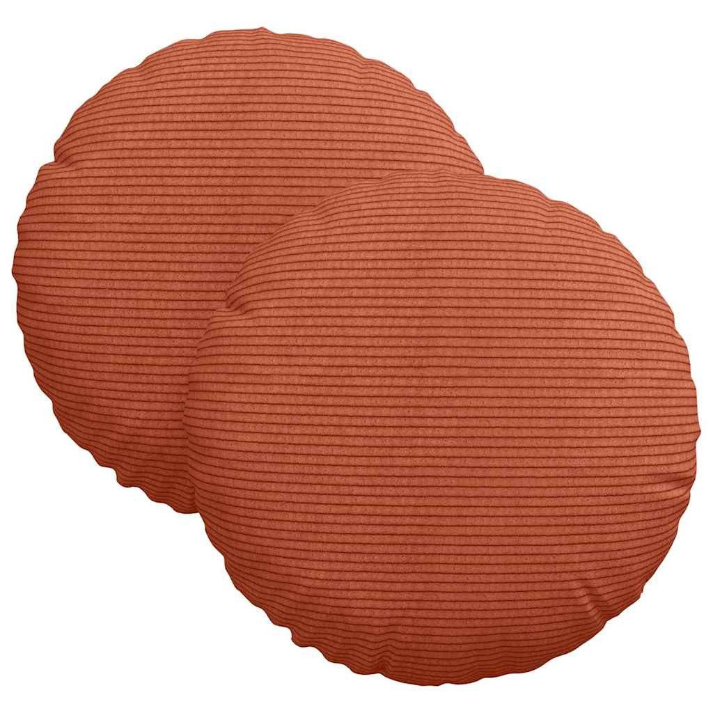 vidaXL Sitzauflage Sitzkissen 2 pcs Rot-Orange günstig online kaufen