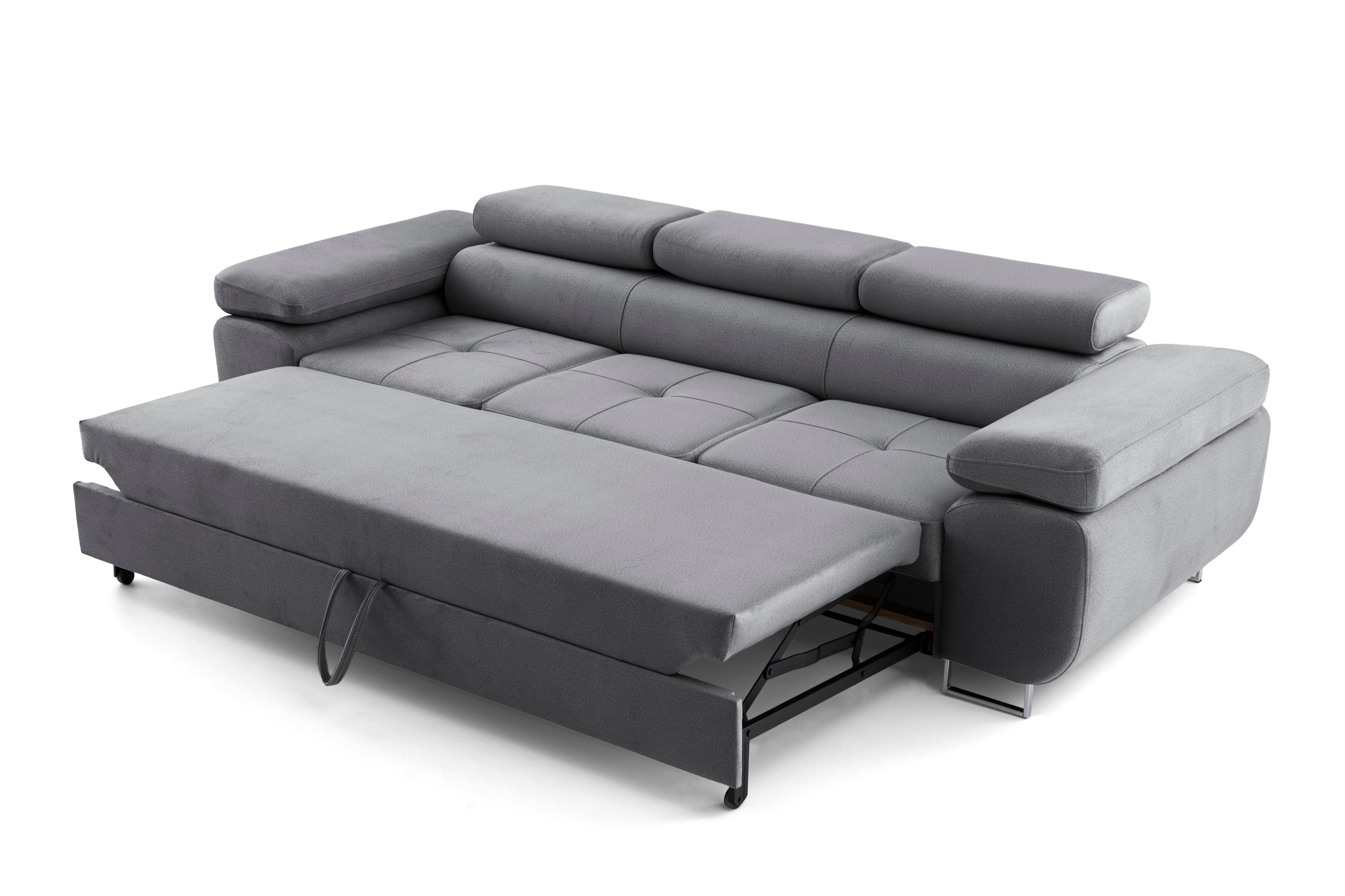 NEXT COLLECTION Sofa 3-SITZER WILD, verstellbaren Kopfstützen, mit Schalffu günstig online kaufen
