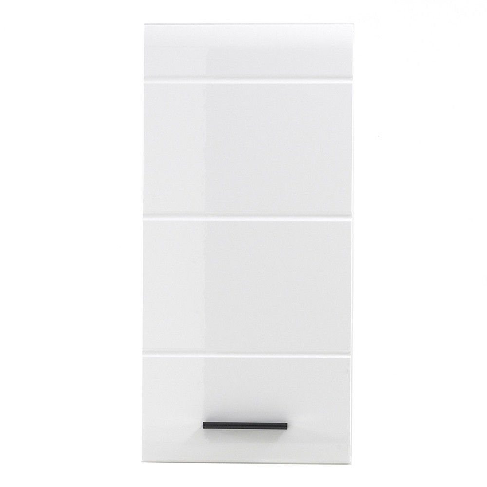 trendteam Hängeschrank Skin Badschrank Stauraumelement Weiß 30 x 77 x 23 cm