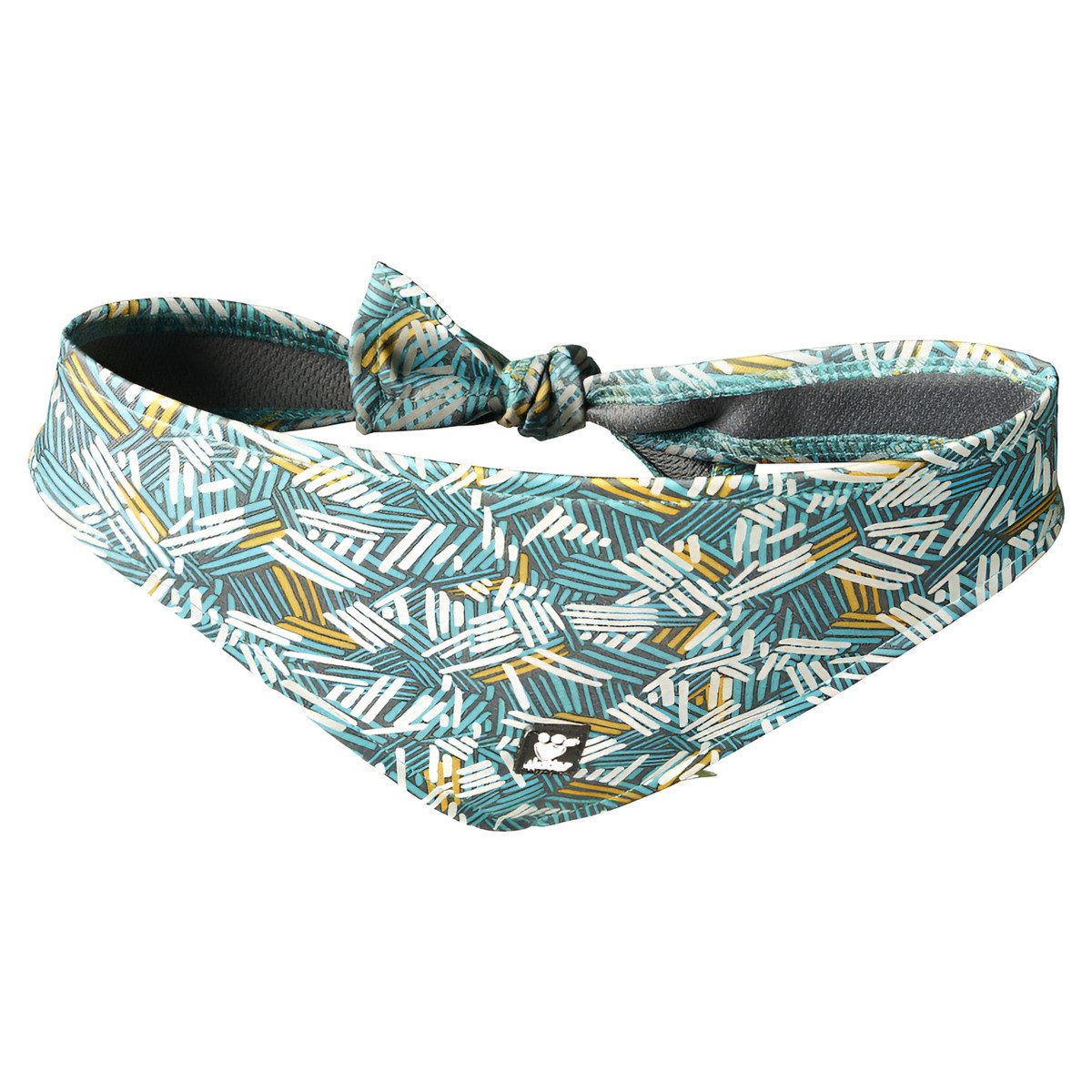 HURTTA Tier-Halstuch Hundehalstuch Zhero Safety Bandana ECO peacock (petrol)