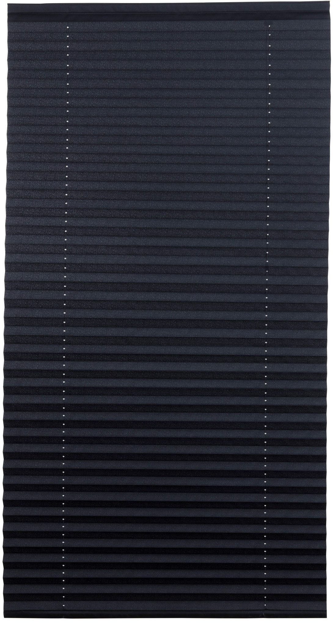 K-HOME Plissee COMO, Lichtschutz, freihängend, Klettband