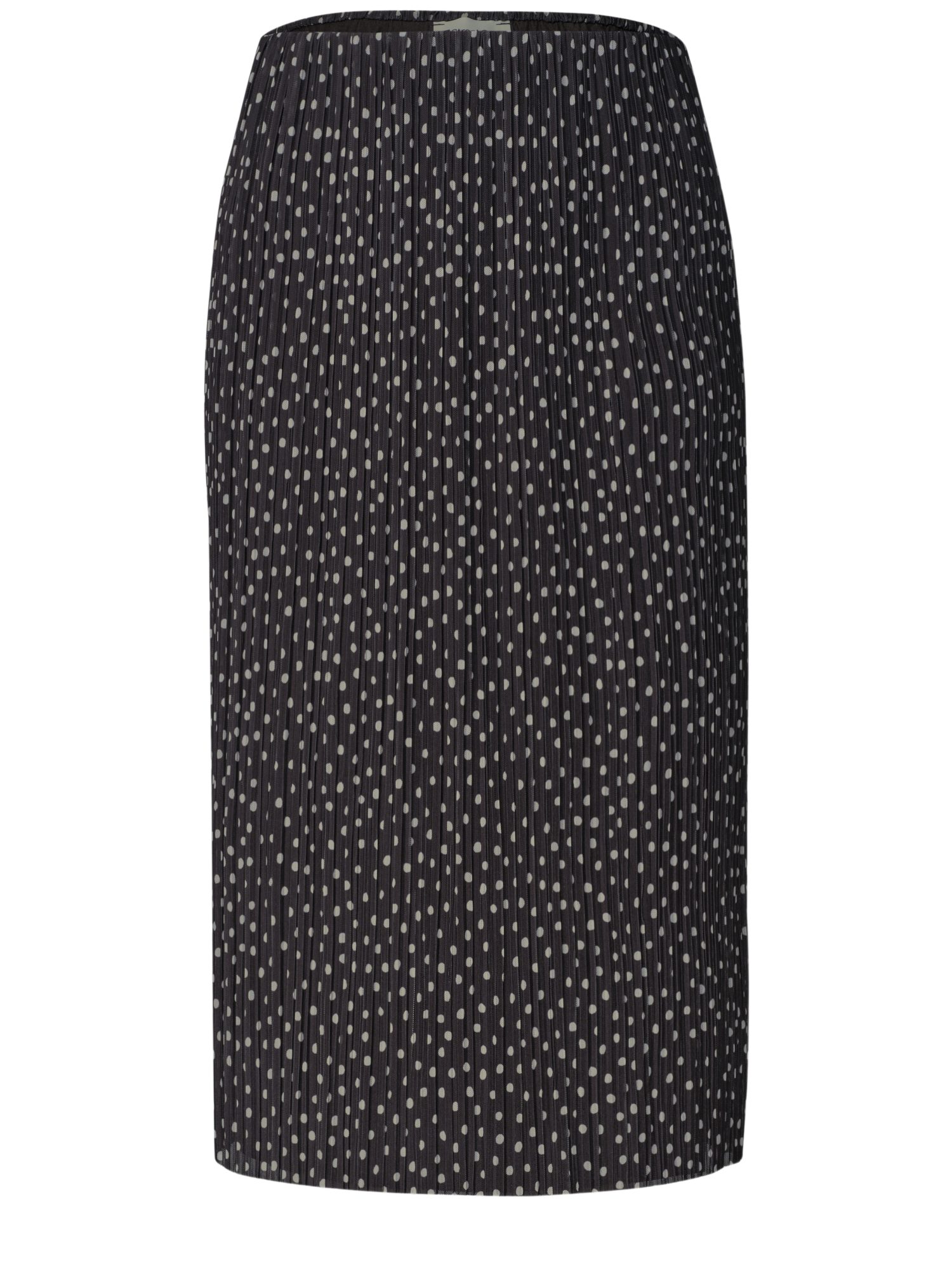 STREET ONE A-Linien-Rock schwarz,Casual,Polyester,Gepunktet,Casual Fit
