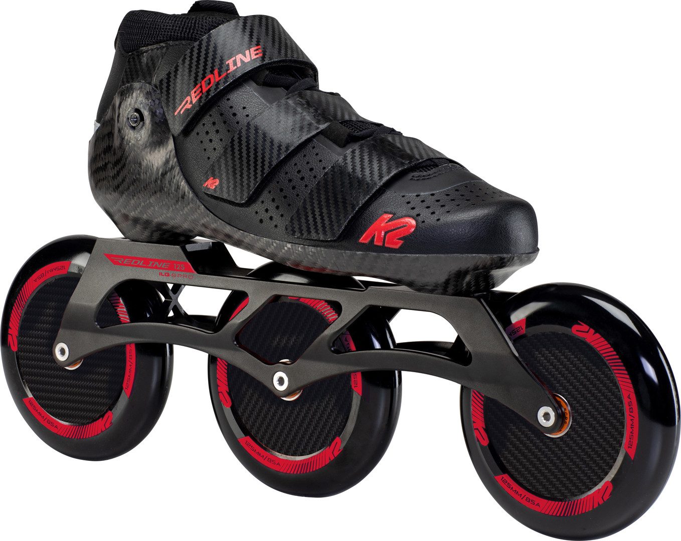 K2 Inlineskates K2 REDLINE 125 Inline Skate black/red