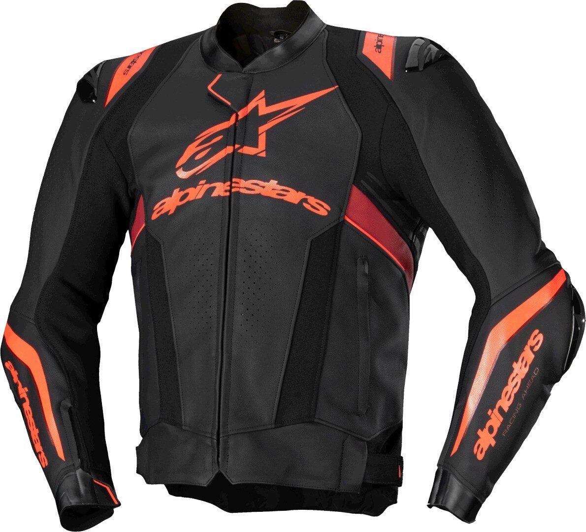 Motorradjacke Missile Ignition V3 perforierte Motorrad Lederjacke