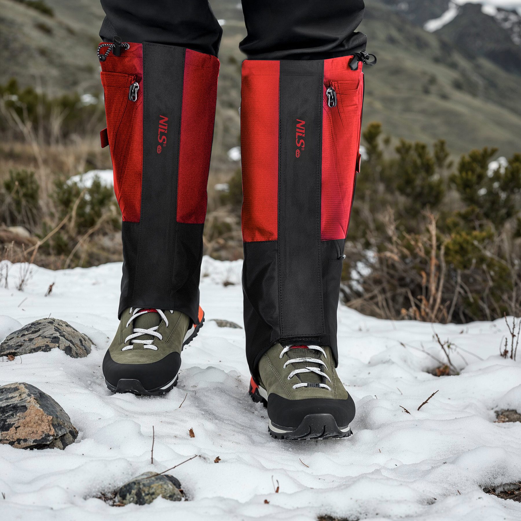 NILS CAMP Gamaschen Schuhüberzug Wandergamaschen Laufgamaschen, Praktischer günstig online kaufen