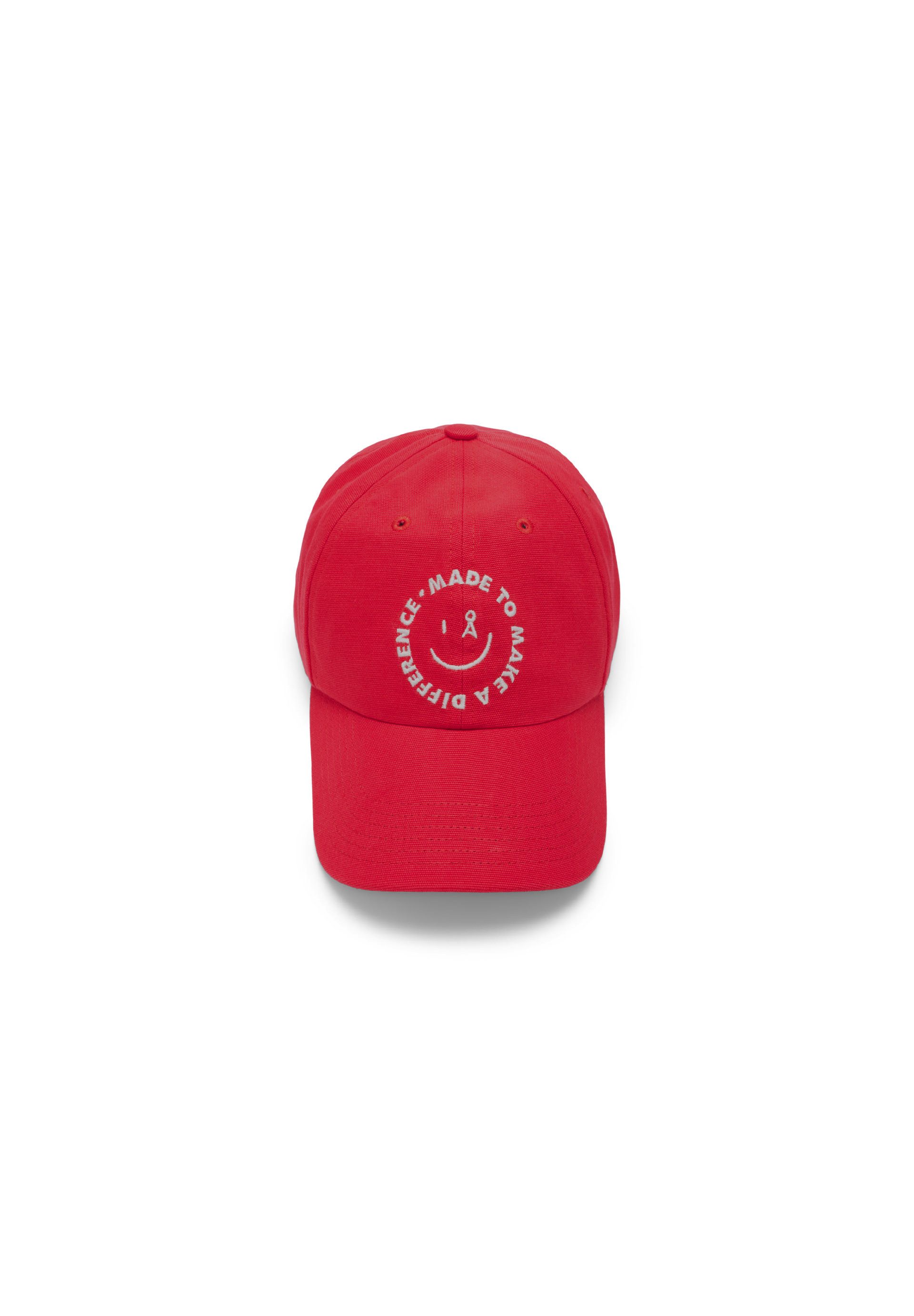 Armedangels Baseball Cap YENAAS SMILEY Å Unisex Kappe Aus Bio-Baumwolle