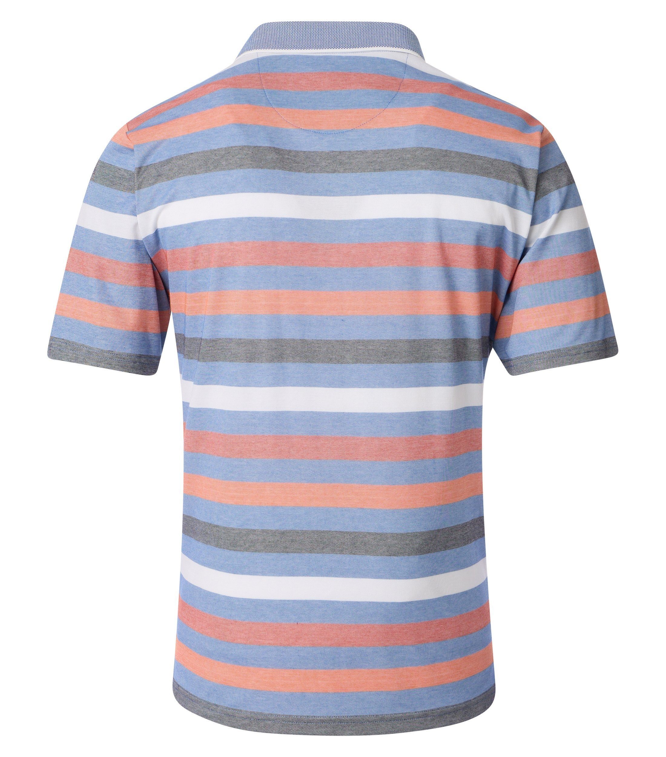Redmond Poloshirt gestreift basic
