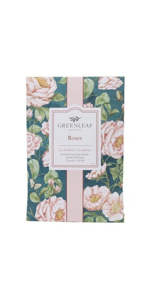 Greenleaf Raumduft Duftsachet Roses 115ml, Rosen - die Königinnen unter den Blumen