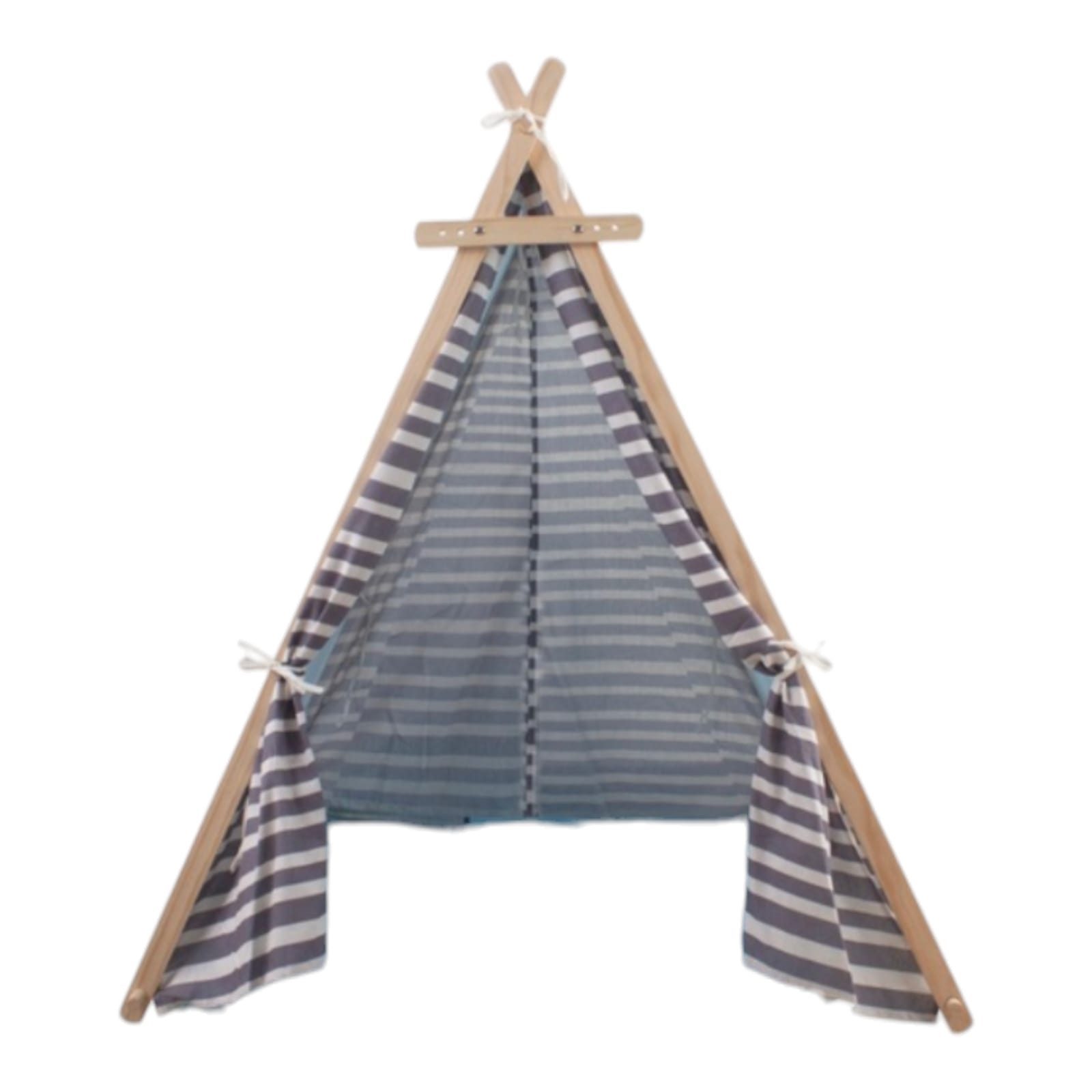 KEINerlei® Tipi-Zelt Tipi Zelt Kinderzelt Spielzelt Babyzelt Spielhaus, Personen: 2