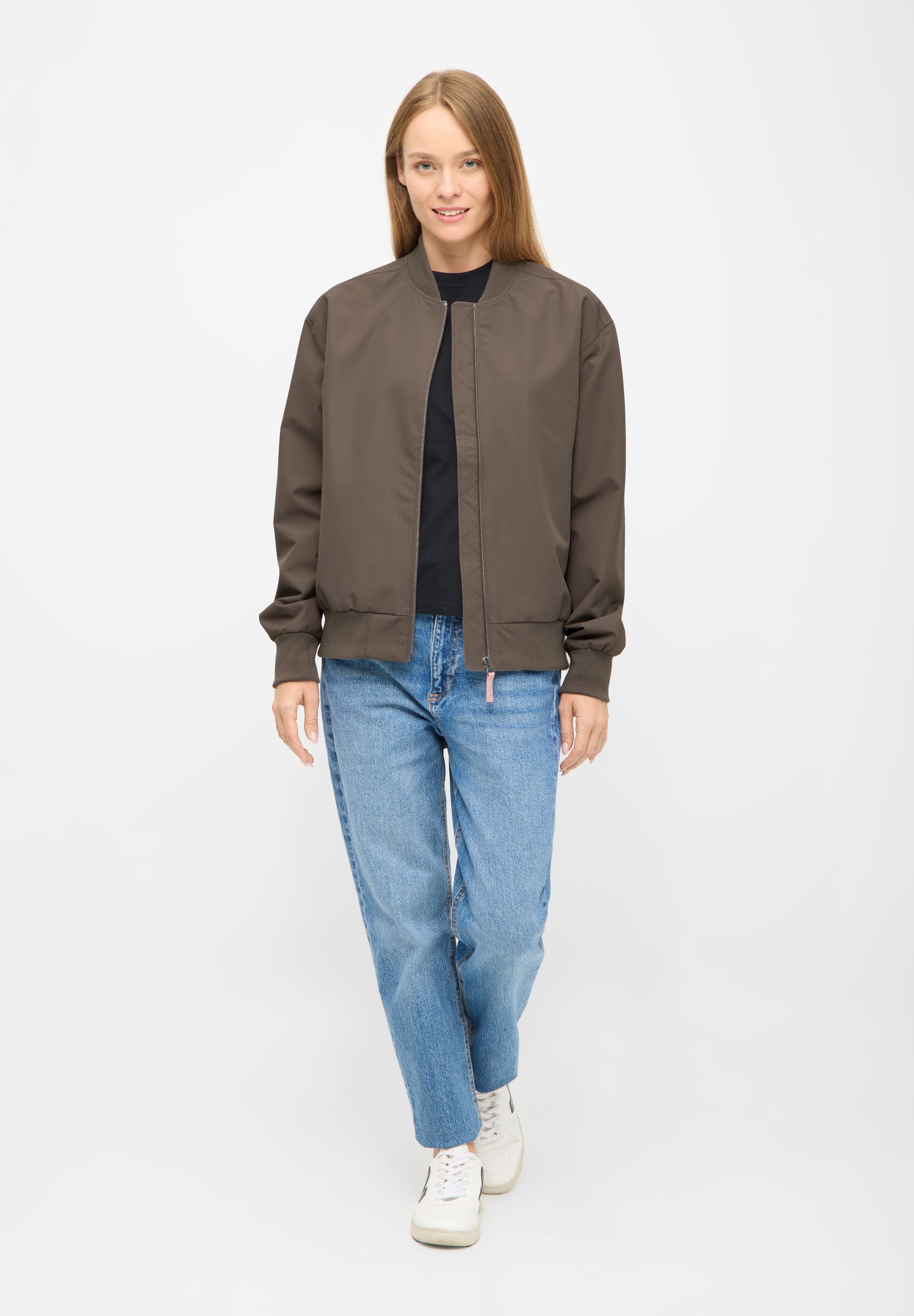 Derbe Blouson Blousby Tier-Print, wasserabweisend, winddicht, Kapuze