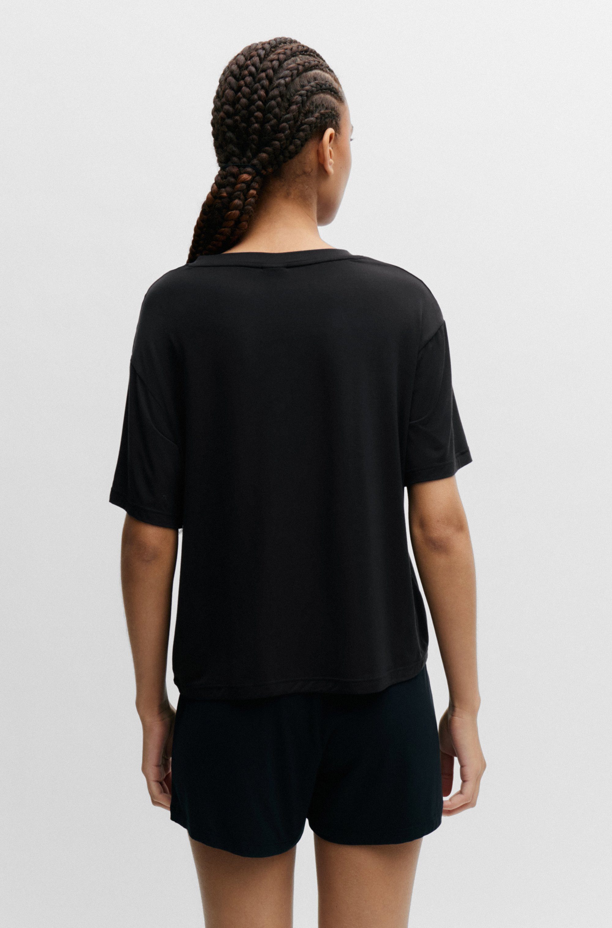 HUGO Rundhalsshirt UNITE_T-SHIRT mit Logo-Print günstig online kaufen