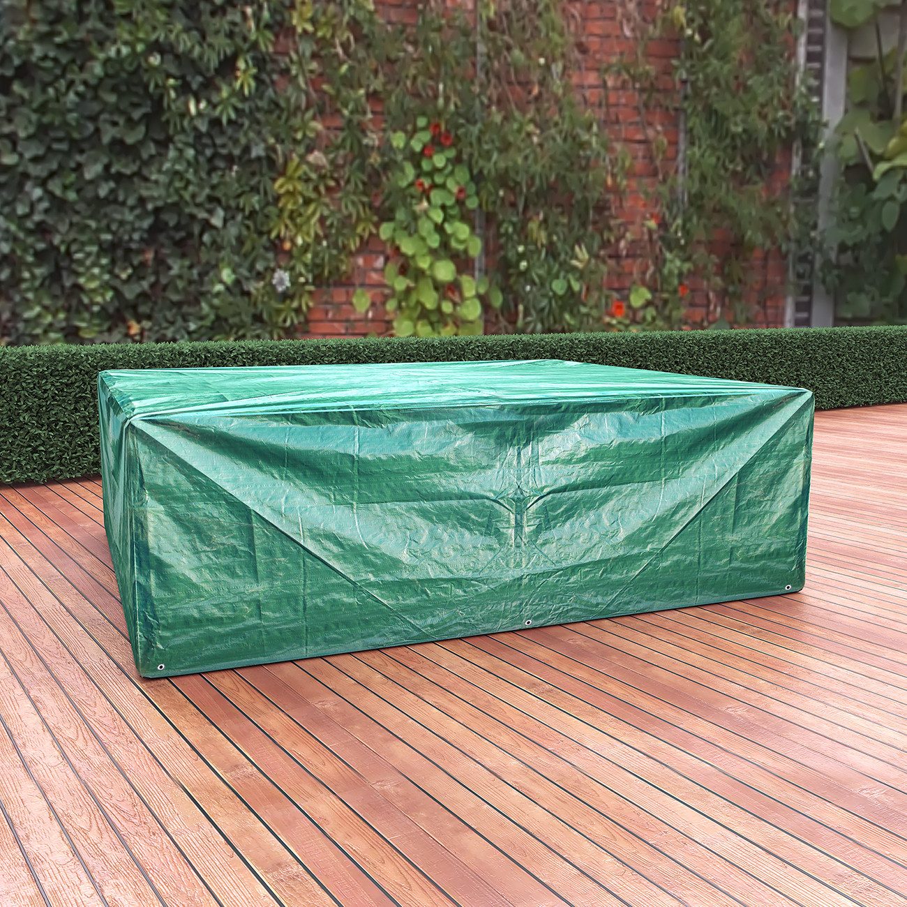 Casativo Gartenmöbel-Schutzhülle XL Abdeckhaube für Gartenmöbel 250x80x210 cm Wetterfest & UV-beständig, Reißfest/Schutzhülle mit Kordelzug/Wetterresistenz