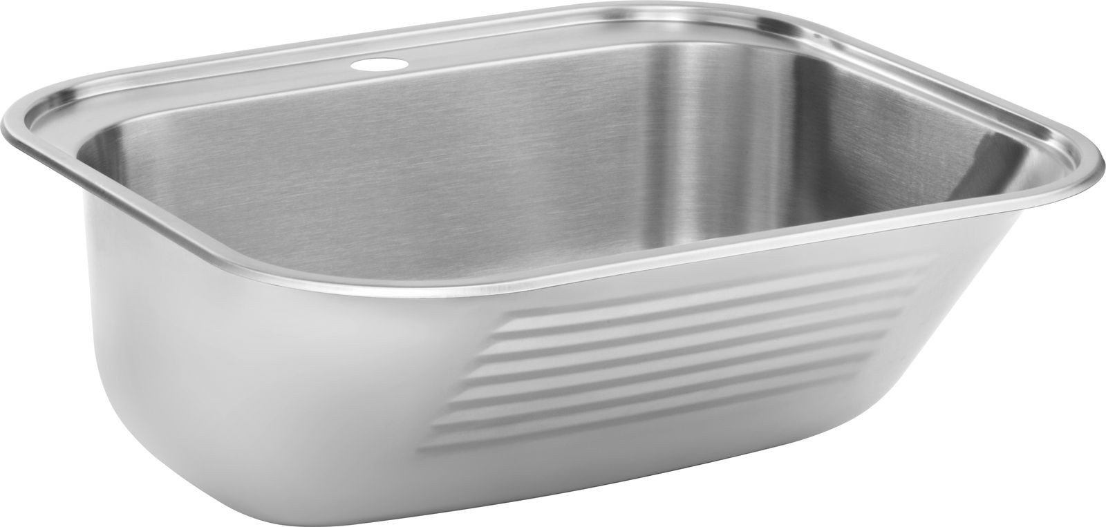 Deante Waschbecken Einbau oder Wandmontage Spülbecken 1-Becken, Satin