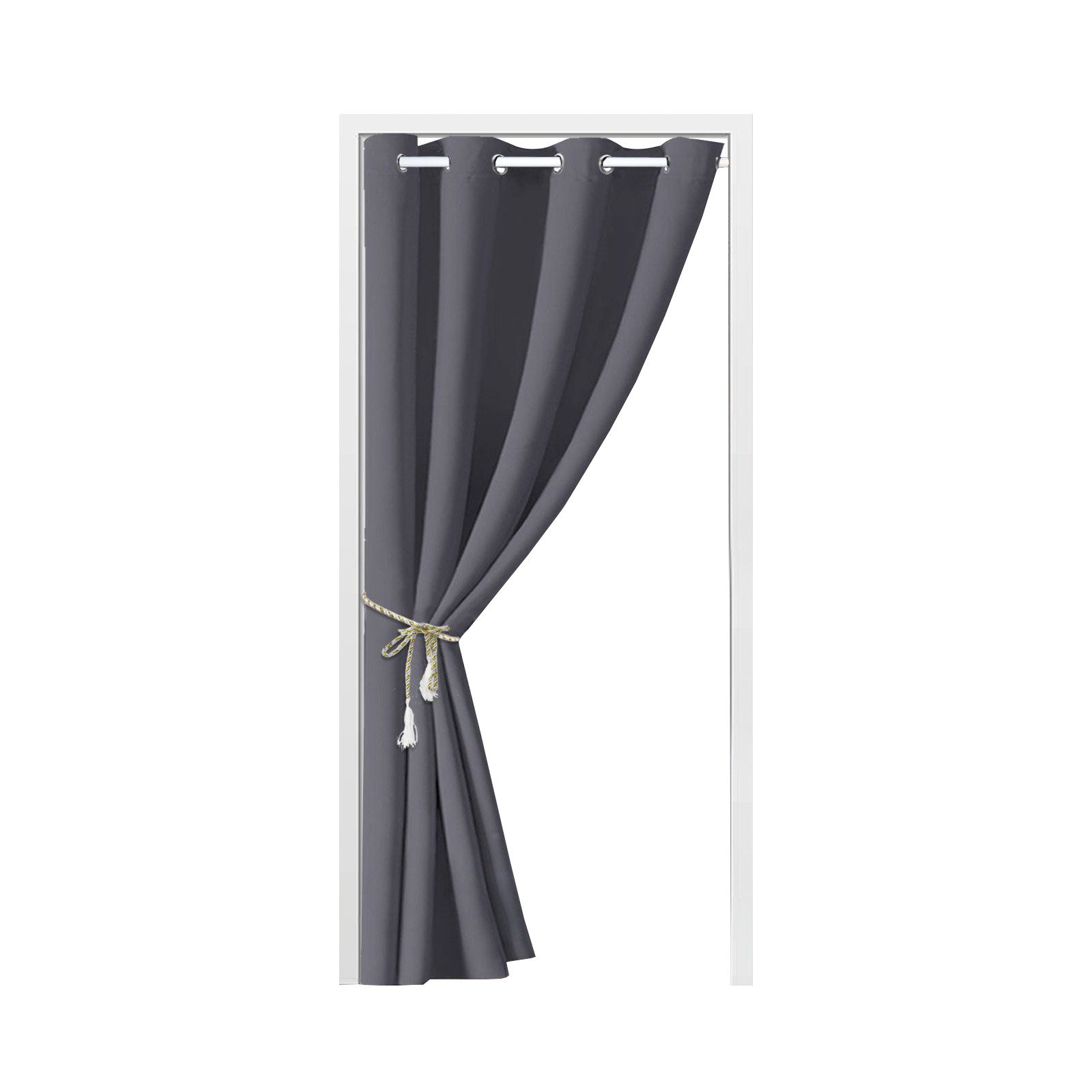 BYSURE Türvorhang (1 St), Ösen, blickdicht, Thermovorhang für Schlafzimmer, günstig online kaufen