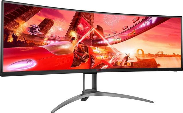 AOC AG493UCX Curved Gaming Monitor (123,97 cm 49 , 5120 x 1440 Pixel, 1 ms Reaktionszeit, 120 Hz, VA LCD)  - Onlineshop OTTO