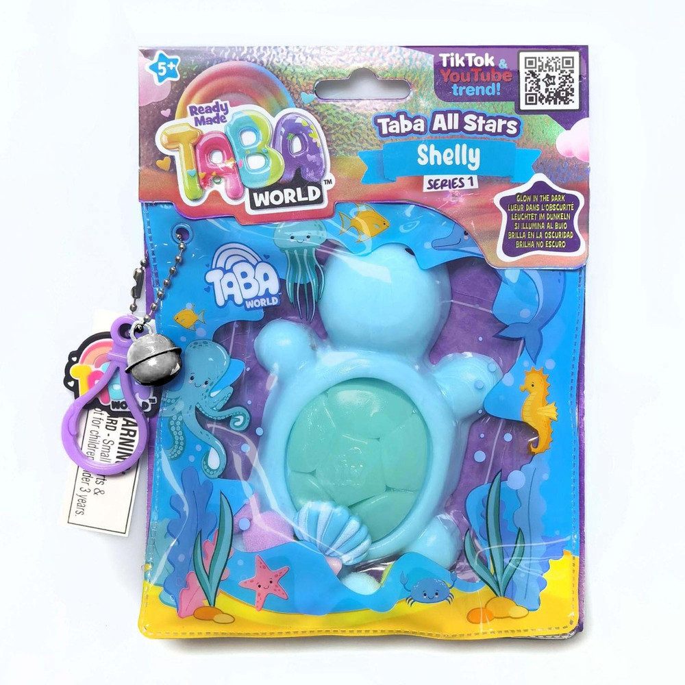 Born to Play Fidget-Gadget Taba World - Squishy Schildkröte Set