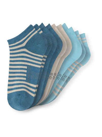 Schiesser Sneakersocken Damensneaker (5-Paar) Sneaker-socken füsslinge füßlinge