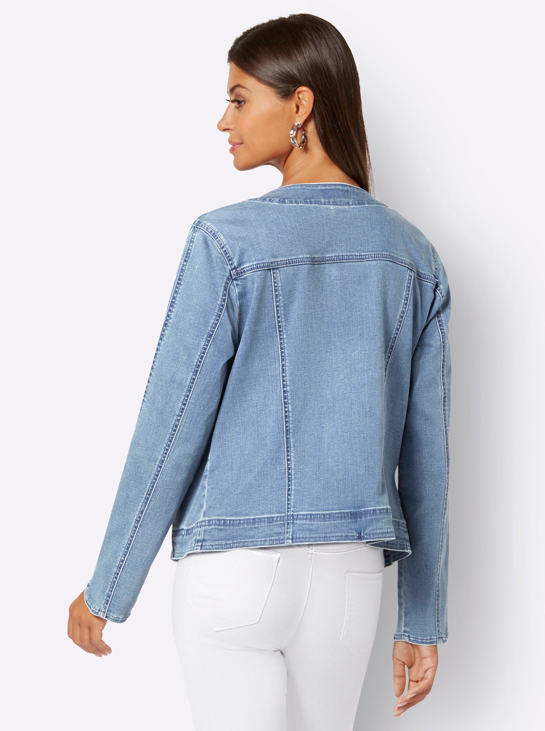 creation L Blusenblazer Jeansblazer günstig online kaufen