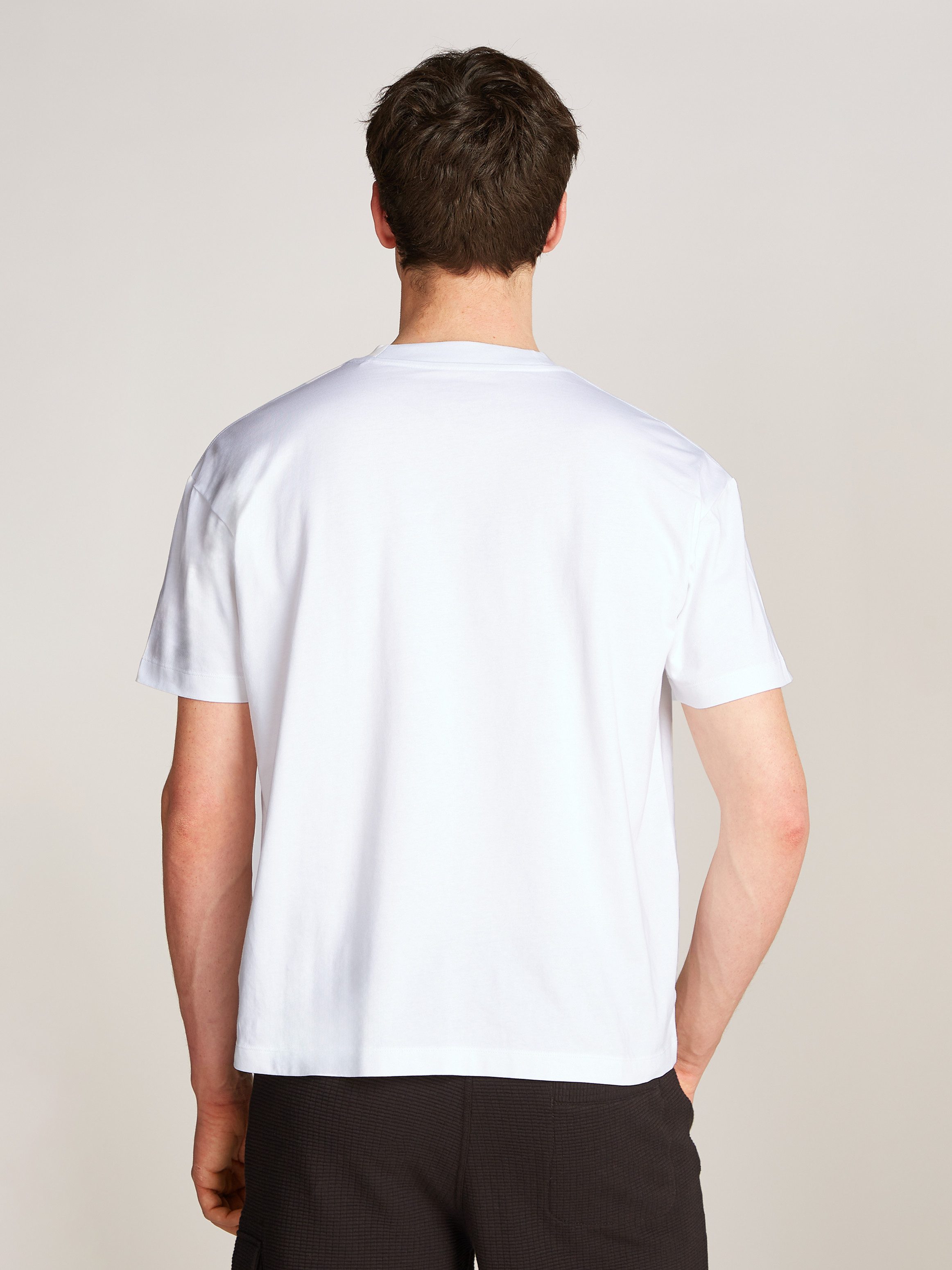 Calvin Klein Jeans T-Shirt TEXTURED MONOLOGO günstig online kaufen