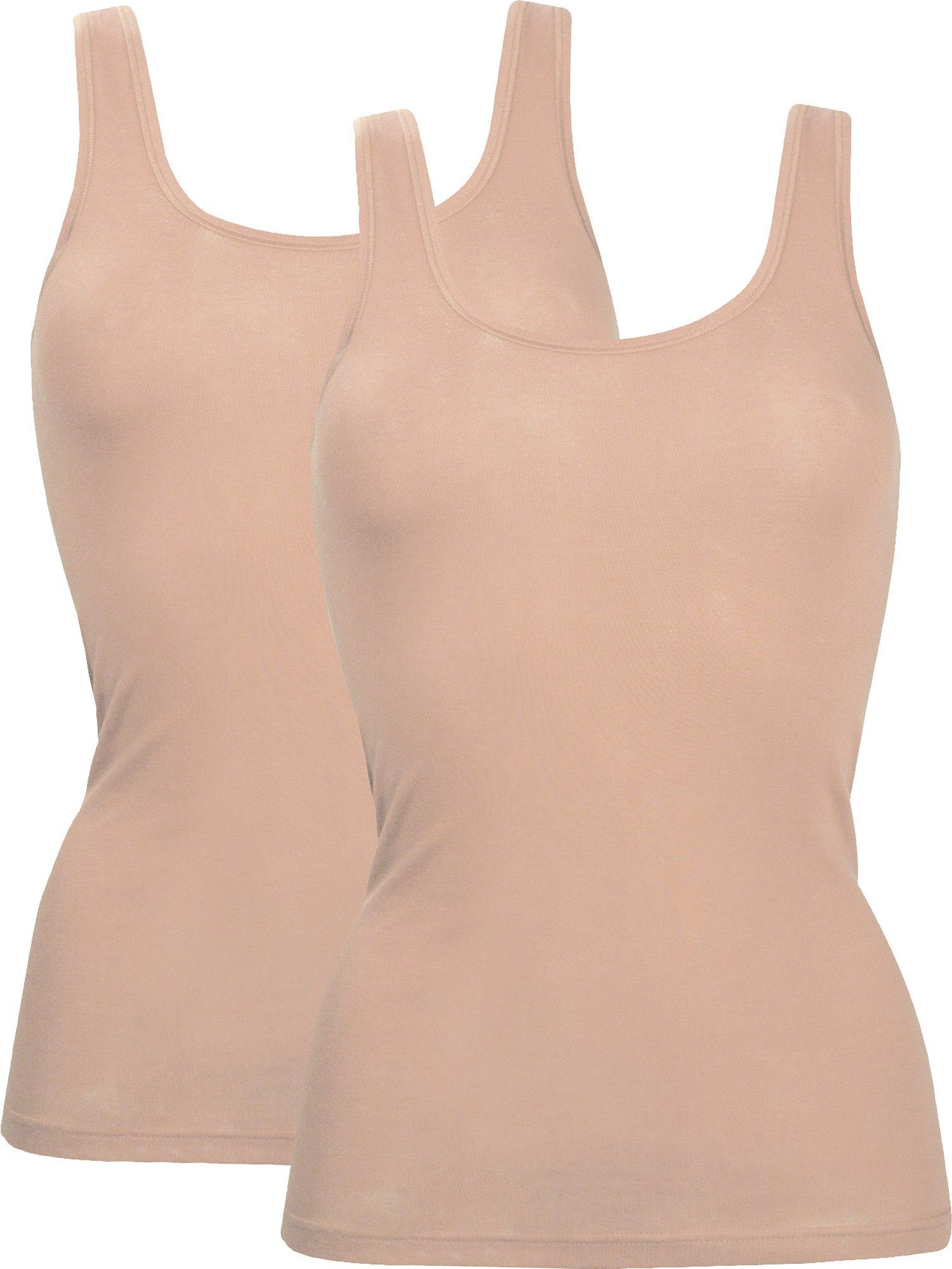 Unterhemd Damen-Unterhemd 2er-Pack