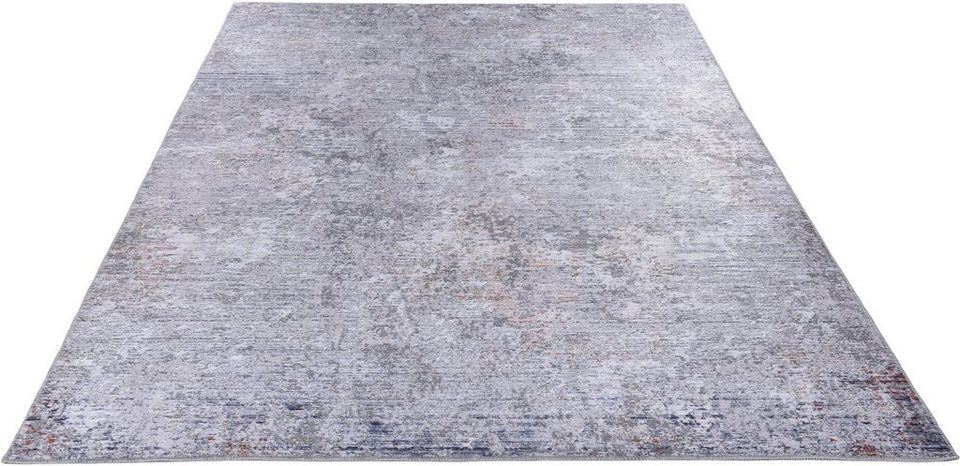 Teppich Cecilia 062, Gino Falcone, rechteckig, Höhe: 3 mm, Flachgewebe,  bedruckt, ideal im Wohnzimmer & Schlafzimmer